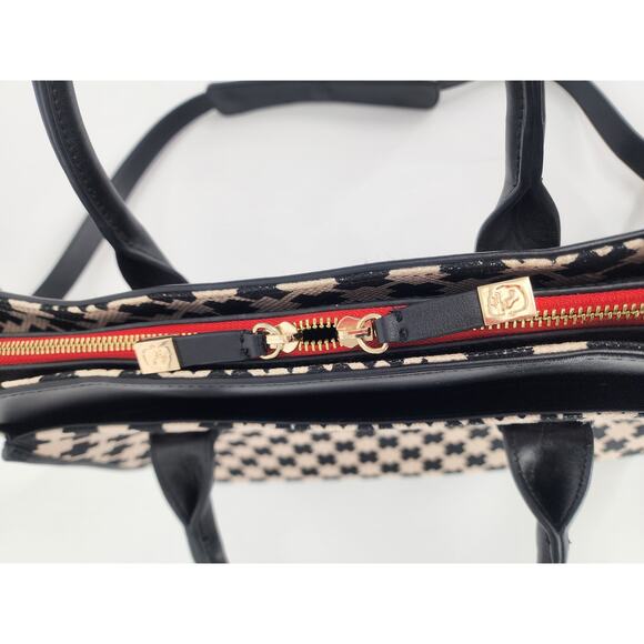 Spartina 449 Daufuskie Island Linen and Leather Weekender Bag - Picture 14 of 16